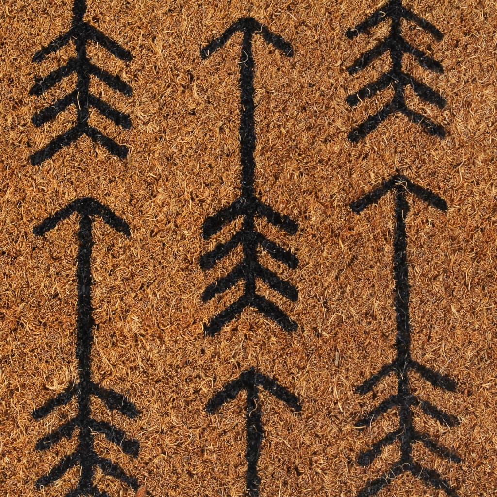 Deurmat Getufte Kokosvezel Naturel 40 x 60 cm