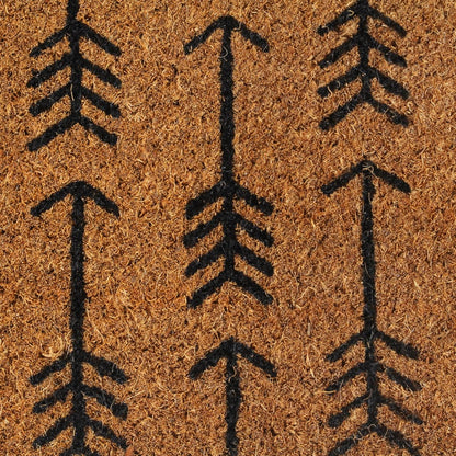 Deurmat Getufte Kokosvezel Naturel 40 x 60 cm