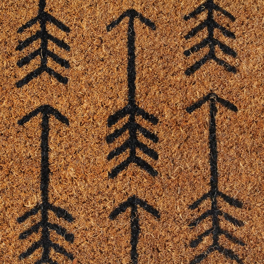 Deurmat Getufte Kokosvezel Naturel 40 x 60 cm