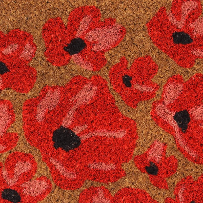 Deurmat 40x60 cm getufte kokosvezel naturel