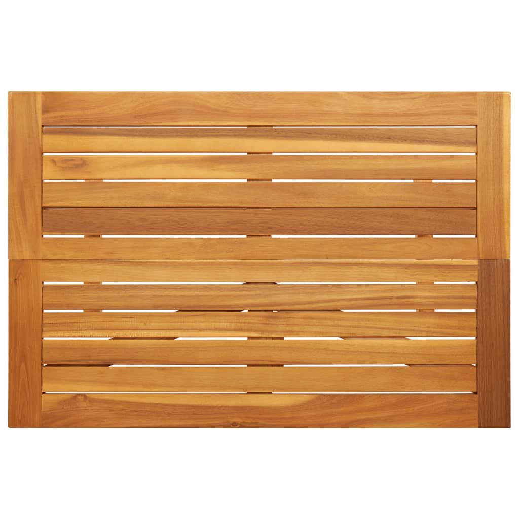 Balkontafel Inklapbaar 90X60X72 Cm Massief Acaciahout Rechthoekig