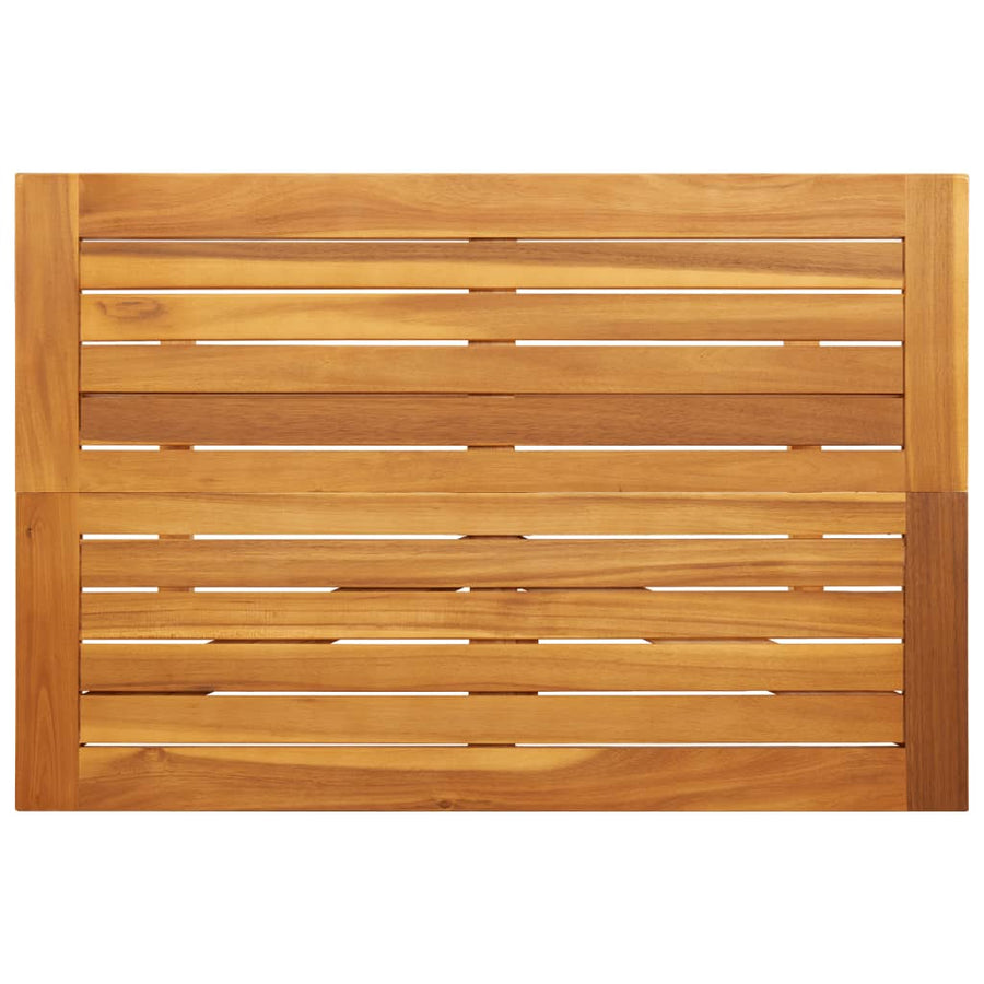 Balkontafel Inklapbaar 90X60X72 Cm Massief Acaciahout Rechthoekig