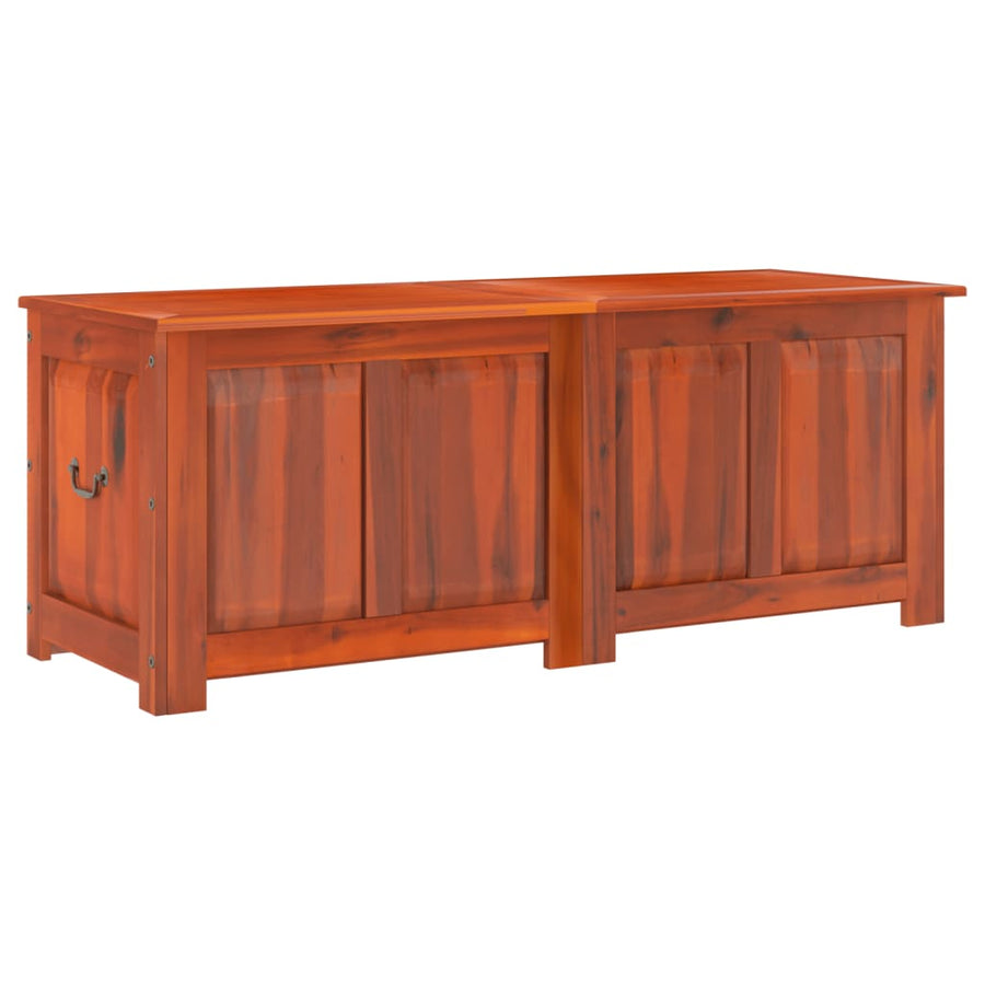 Opbergkist Met Deksel Massief Acaciahout 150 x 55 x 57 cm Bruin