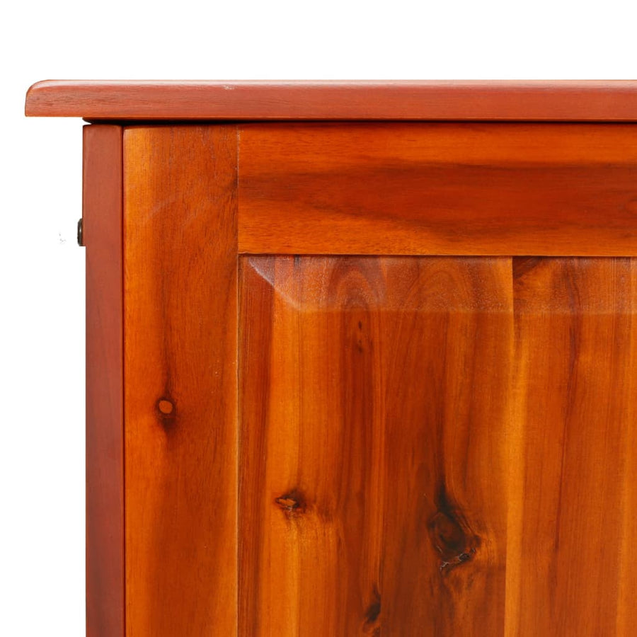 Opbergkist Met Deksel Massief Acaciahout 150 x 55 x 57 cm Bruin