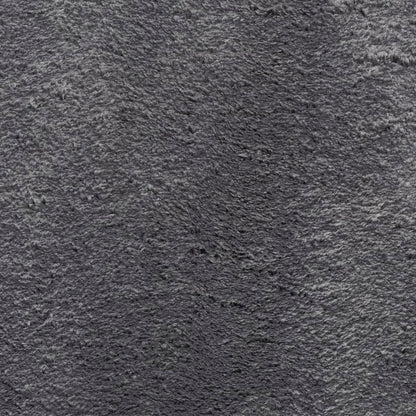 Vloerkleed Huarte Laagpolig Zacht Wasbaar Antraciet 100 x 200 cm