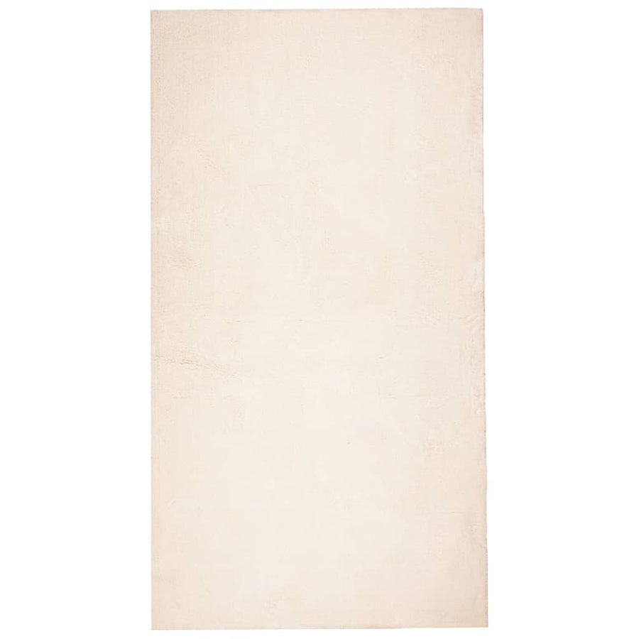 Vloerkleed Huarte Laagpolig Zacht Wasbaar Beige 80 x 150 cm