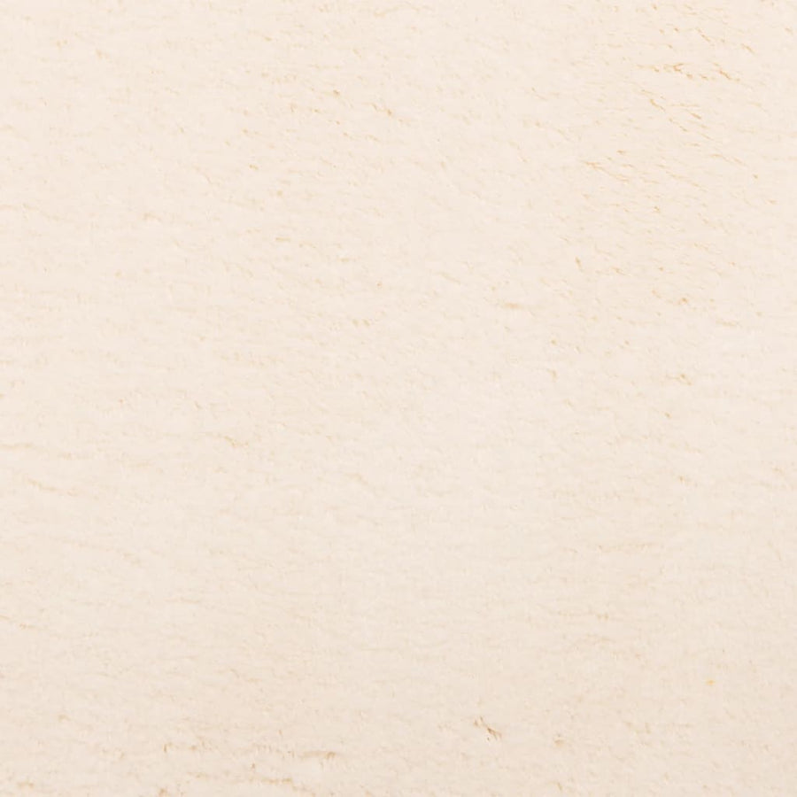 Vloerkleed Huarte Laagpolig Zacht Wasbaar Beige 80 x 150 cm