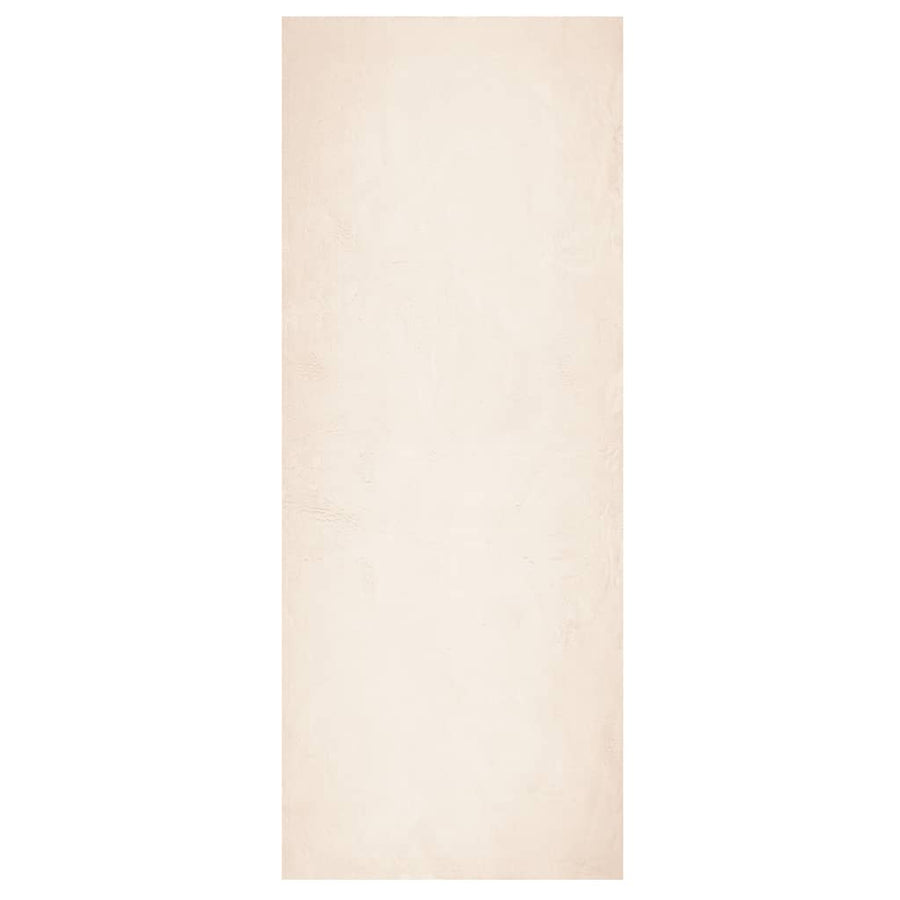 Vloerkleed Huarte Laagpolig Zacht Wasbaar Beige 80 x 200 cm