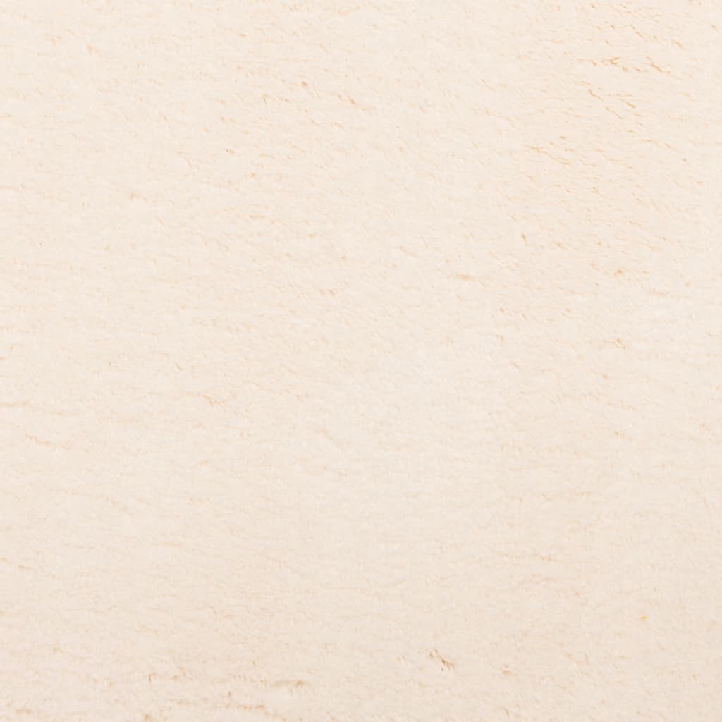 Vloerkleed Huarte Laagpolig Zacht Wasbaar Beige 120 x 170 cm
