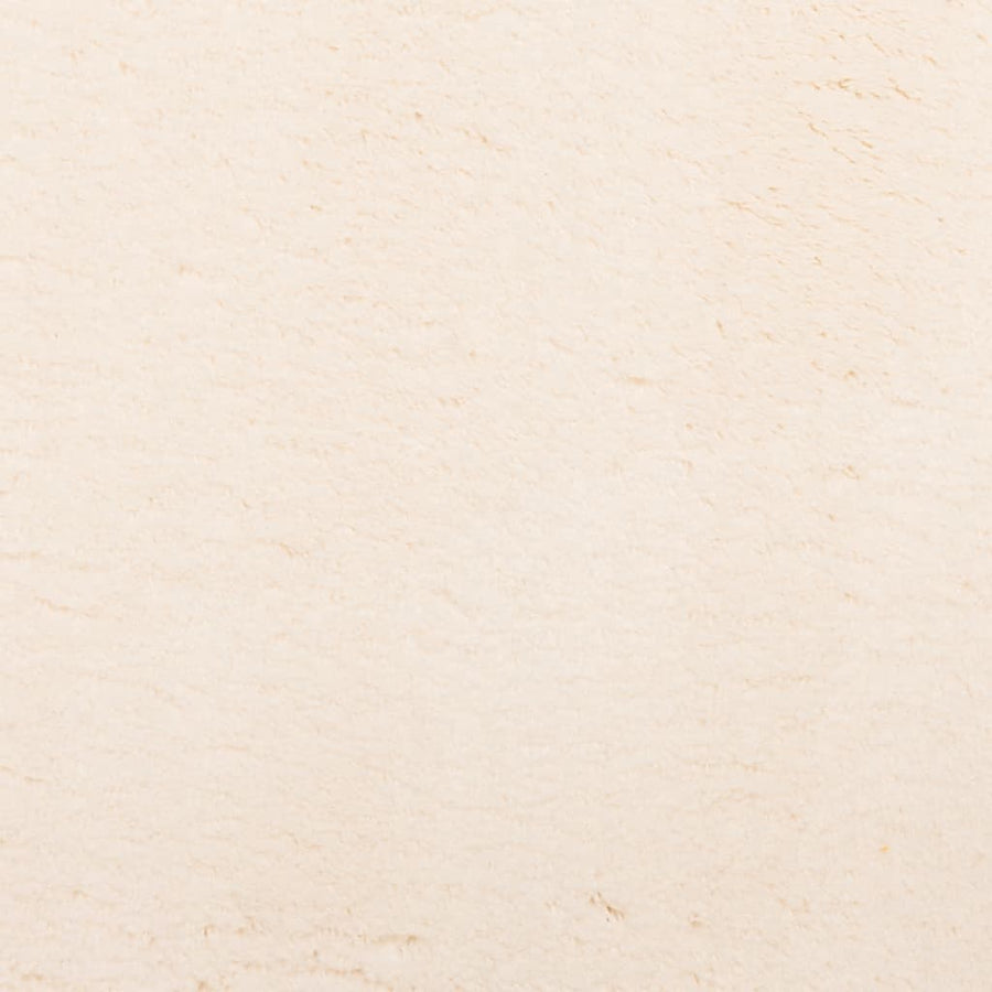 Vloerkleed Huarte Laagpolig Zacht Wasbaar Beige 120 x 170 cm