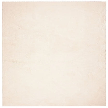 Vloerkleed Huarte Laagpolig Zacht Wasbaar Beige 160 x 160 cm