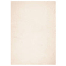 Vloerkleed HUARTE laagpolig zacht wasbaar 160x230 cm beige