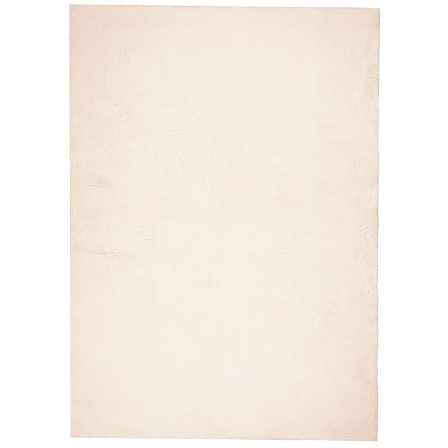 Vloerkleed Huarte Laagpolig Zacht Wasbaar Beige 240 x 340 cm