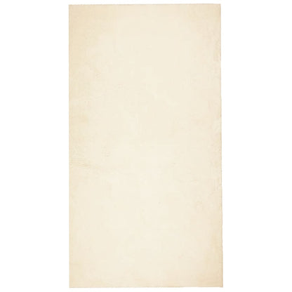Vloerkleed Huarte Laagpolig Zacht Wasbaar Crème 60 x 110 cm