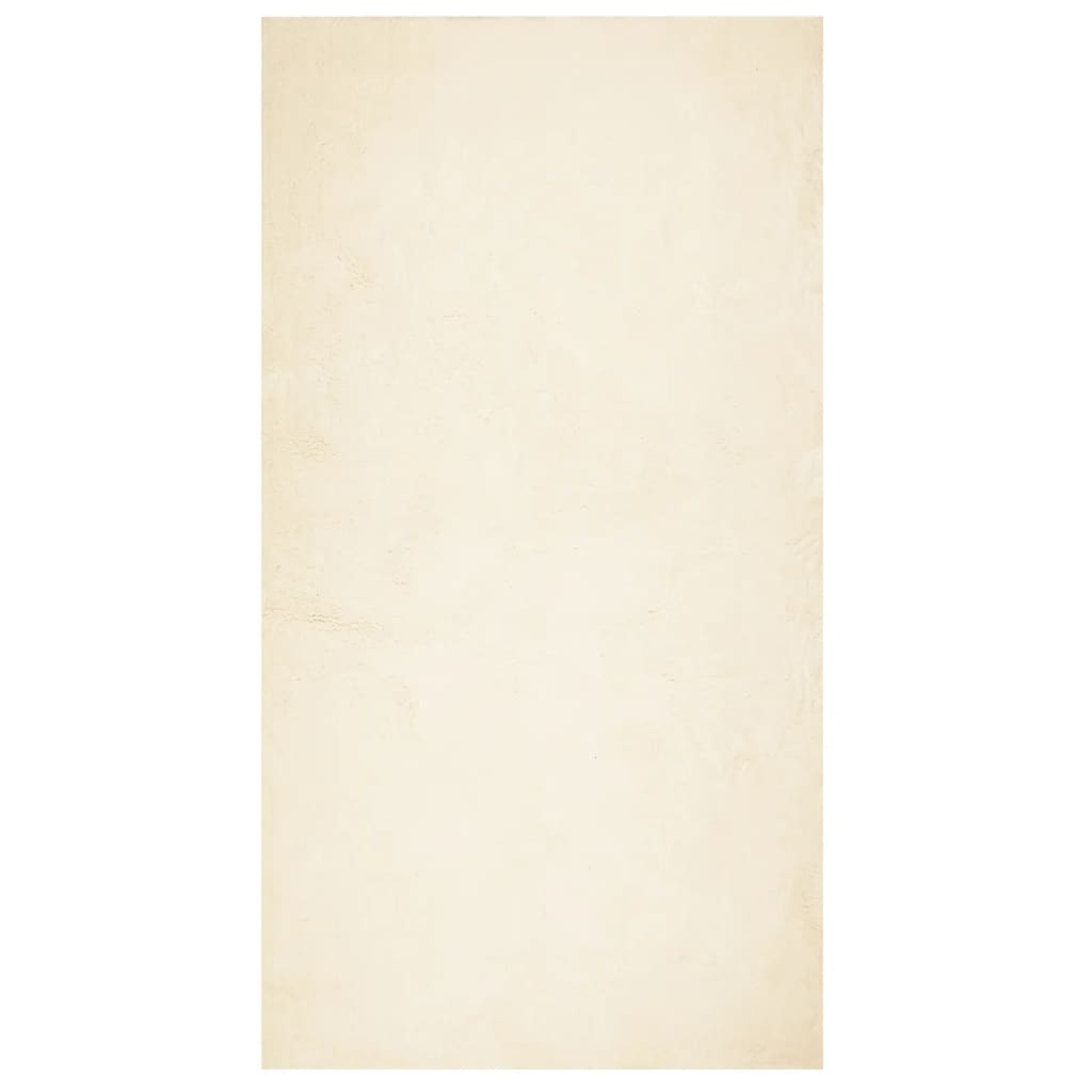 Vloerkleed Huarte Laagpolig Zacht Wasbaar Crème 80 x 150 cm
