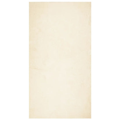Vloerkleed Huarte Laagpolig Zacht Wasbaar Crème 80 x 150 cm