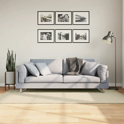 Vloerkleed Huarte Laagpolig Zacht Wasbaar Crème 100 x 200 cm
