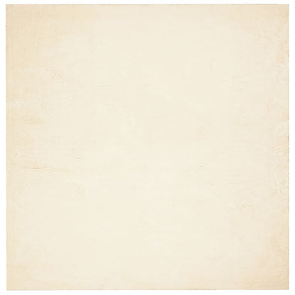 Vloerkleed Huarte Laagpolig Zacht Wasbaar Crème 160 x 160 cm