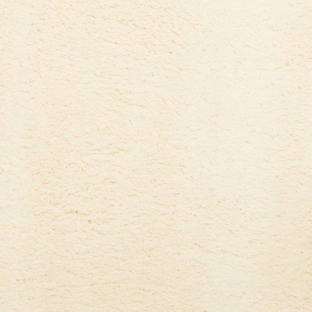 Vloerkleed Huarte Laagpolig Zacht Wasbaar Crème 240 x 340 cm