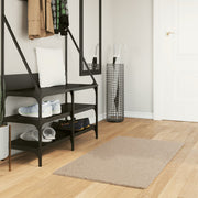 Vloerkleed HUARTE 60x110 cm zandkleurig wasbaar