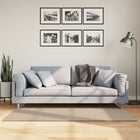 Vloerkleed 80x150 cm zandkleurig laagpolig