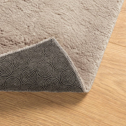 Vloerkleed Huarte Laagpolig Zacht Wasbaar 120X120Cm Kleurig Zand 120 x 120 cm