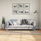 Vloerkleed 120x170 cm zandkleurig laagpolig