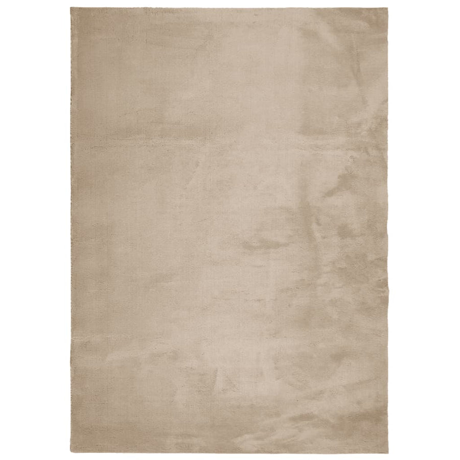 Vloerkleed Huarte Laagpolig Zacht Wasbaar 200X280Cm Kleurig Zand 200 x 280 cm