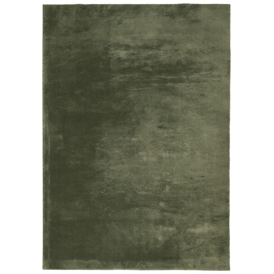 Vloerkleed Huarte Laagpolig Zacht Wasbaar Bos Groen 120 x 170 cm