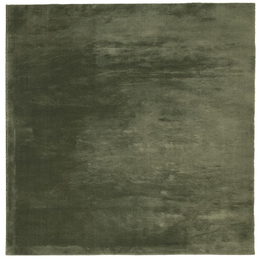 Vloerkleed Huarte Laagpolig Zacht Wasbaar Bos Groen 160 x 160 cm
