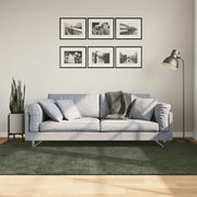 Vloerkleed 160x230 cm bosgroen laagpolig