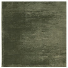 Vloerkleed Huarte Laagpolig Zacht Wasbaar Bos Groen 240 x 240 cm