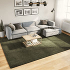 Vloerkleed 240x340 cm bosgroen laagpolig