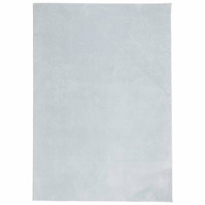 Vloerkleed Huarte Laagpolig Zacht Wasbaar Blauw 160 x 230 cm