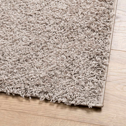 Vloerkleed Pamplona Shaggy Hoogpolig Modern Beige 200 x 280 cm