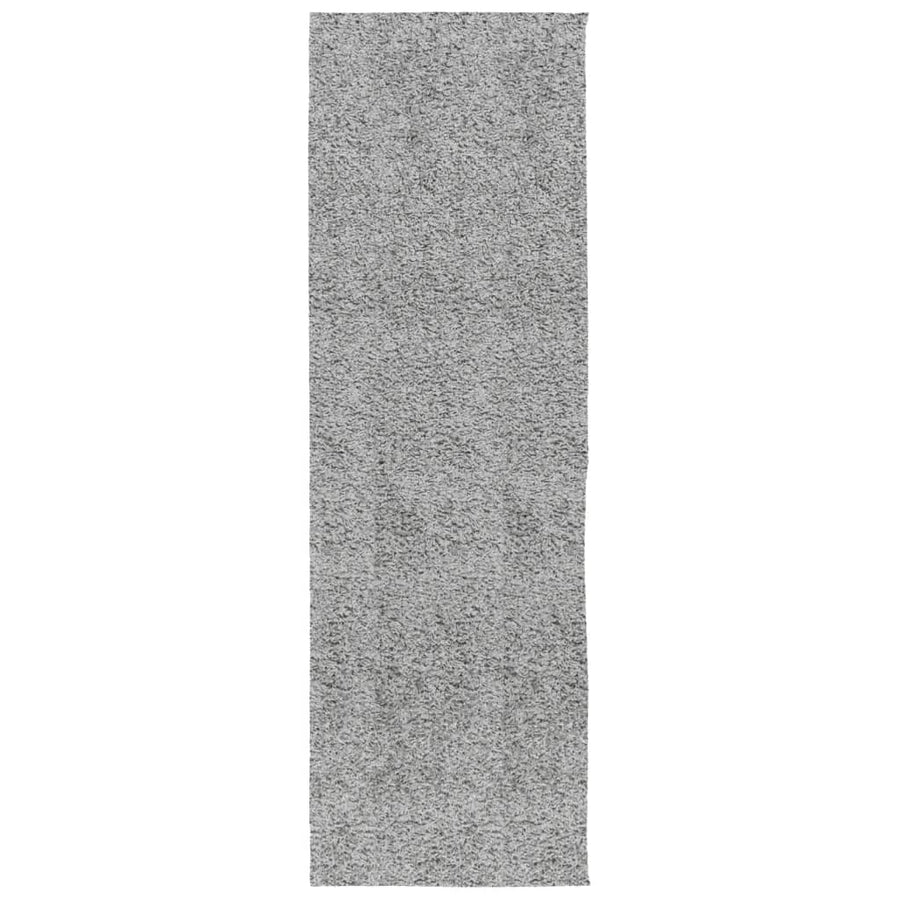 Vloerkleed Pamplona Shaggy Hoogpolig Modern 80X250 Cm Grijs