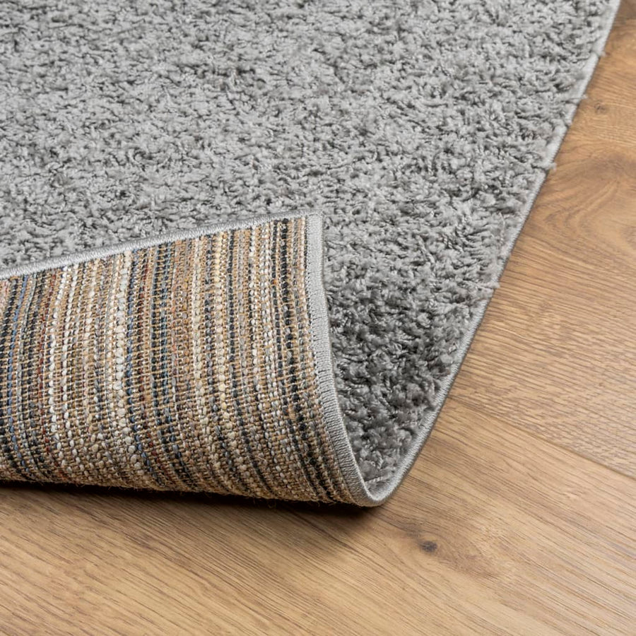 Vloerkleed Pamplona Shaggy Hoogpolig Modern 80X250 Cm Grijs