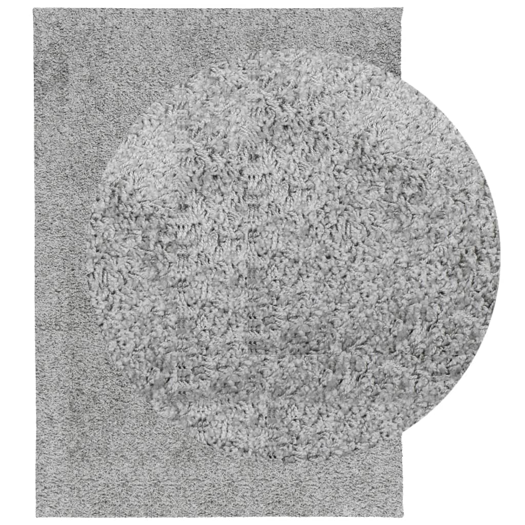 Vloerkleed Pamplona Shaggy Hoogpolig Modern 140X200 Cm Grijs