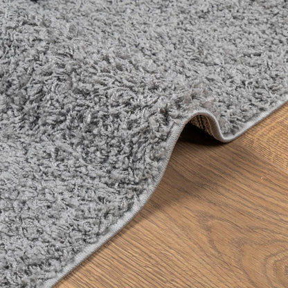 Vloerkleed Pamplona Shaggy Hoogpolig Modern 140X200 Cm Grijs