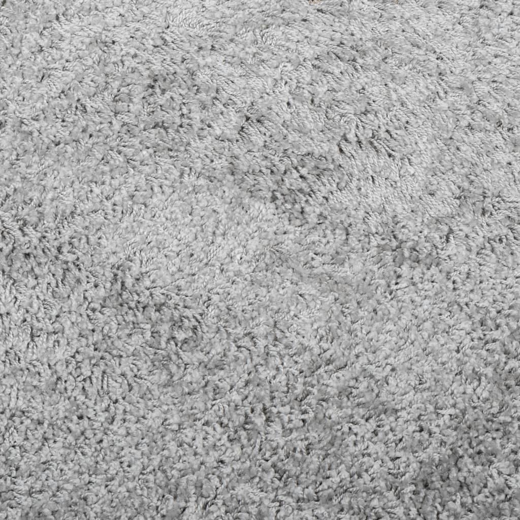 Vloerkleed Pamplona Shaggy Hoogpolig Modern 140X200 Cm Grijs