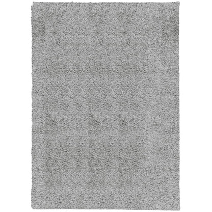 Vloerkleed Pamplona Shaggy Hoogpolig Modern Grijs 200 x 280 cm