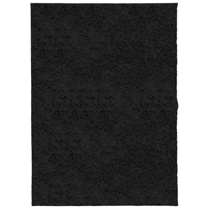 Vloerkleed Pamplona Shaggy Hoogpolig Modern 140X200 Cm Zwart