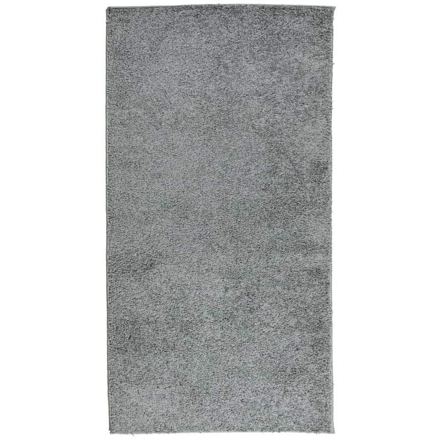 Vloerkleed Shaggy Hoogpolig Modern 80X150 Cm Groen