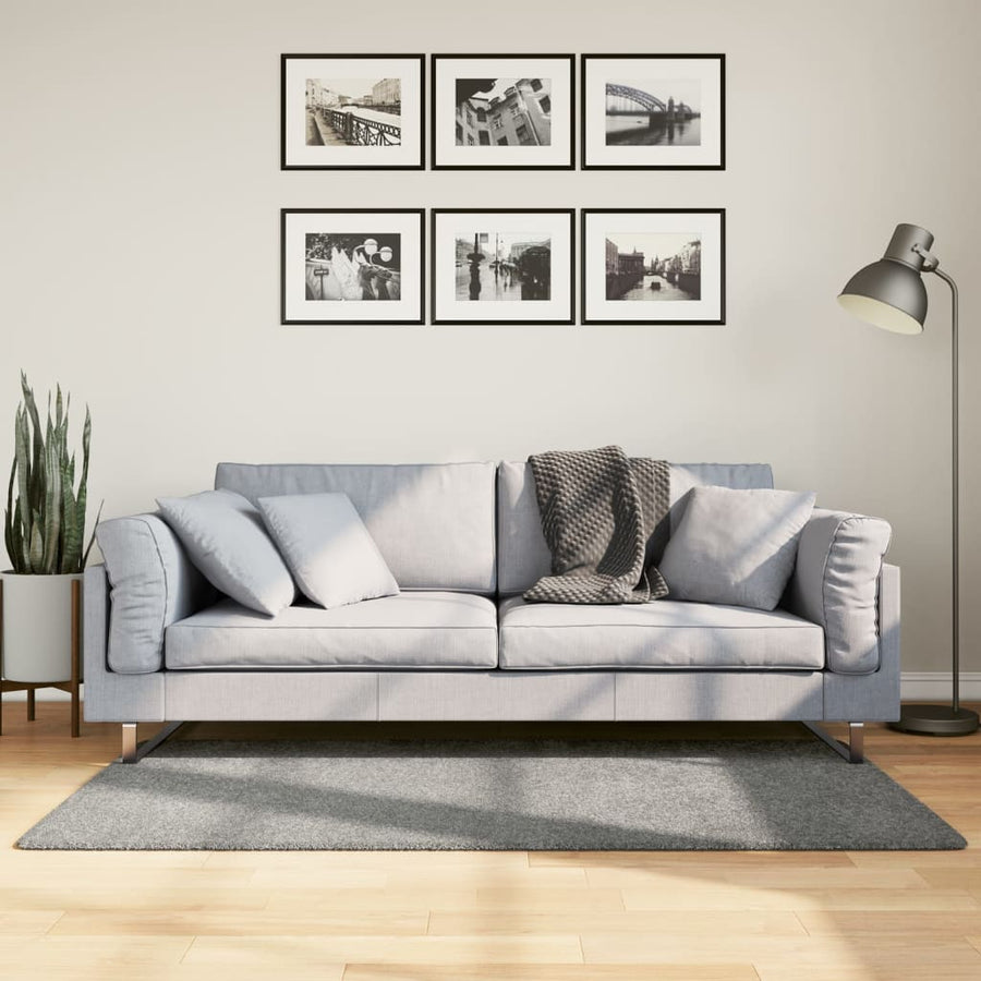 Vloerkleed Shaggy Hoogpolig Modern 80X150 Cm Groen
