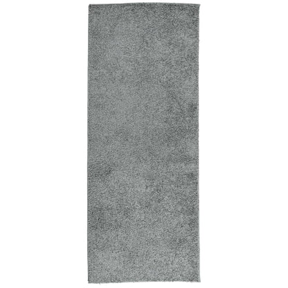 Vloerkleed Shaggy Hoogpolig Modern 80X200 Cm Groen