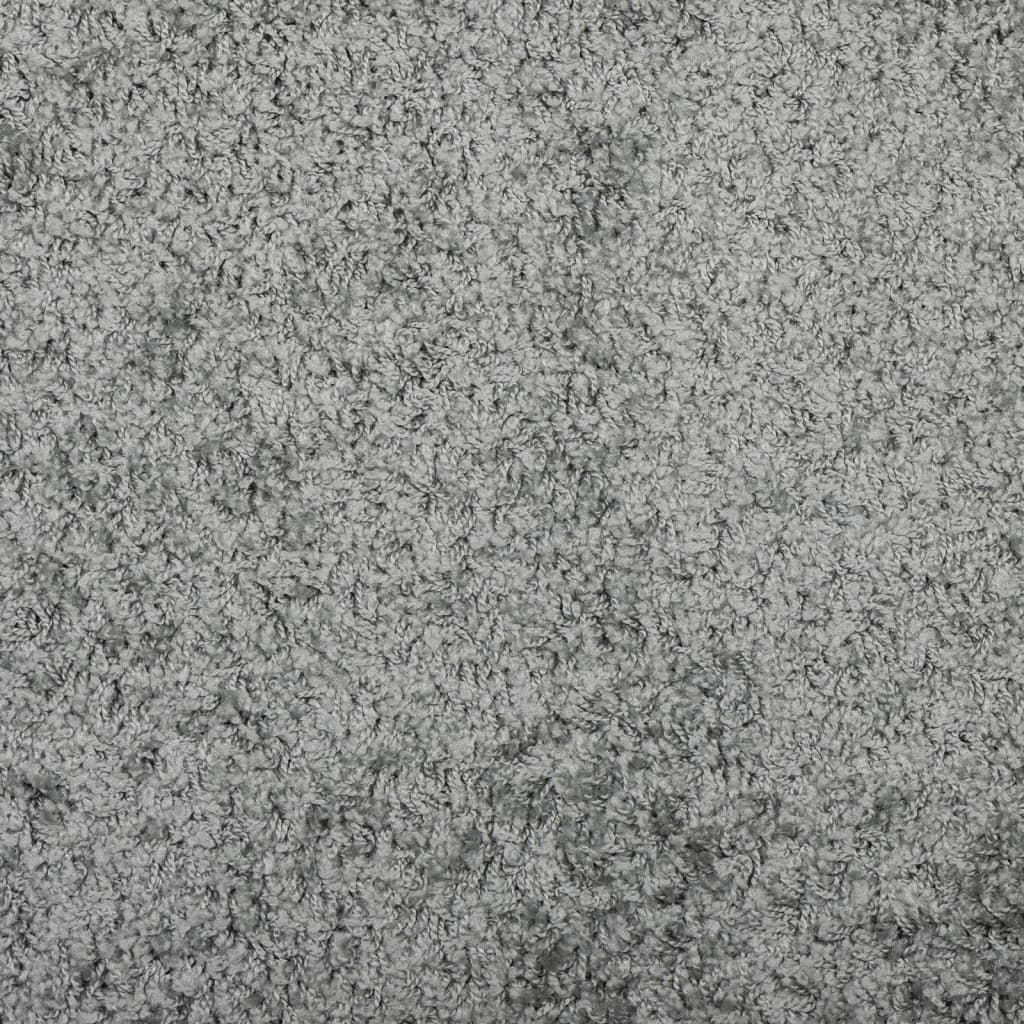 Vloerkleed Shaggy Hoogpolig Modern 80X200 Cm Groen