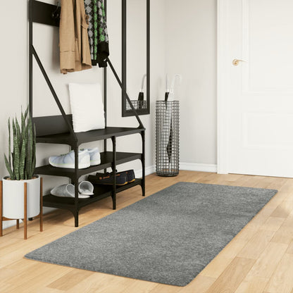 Vloerkleed Shaggy Hoogpolig Modern 80X200 Cm Groen