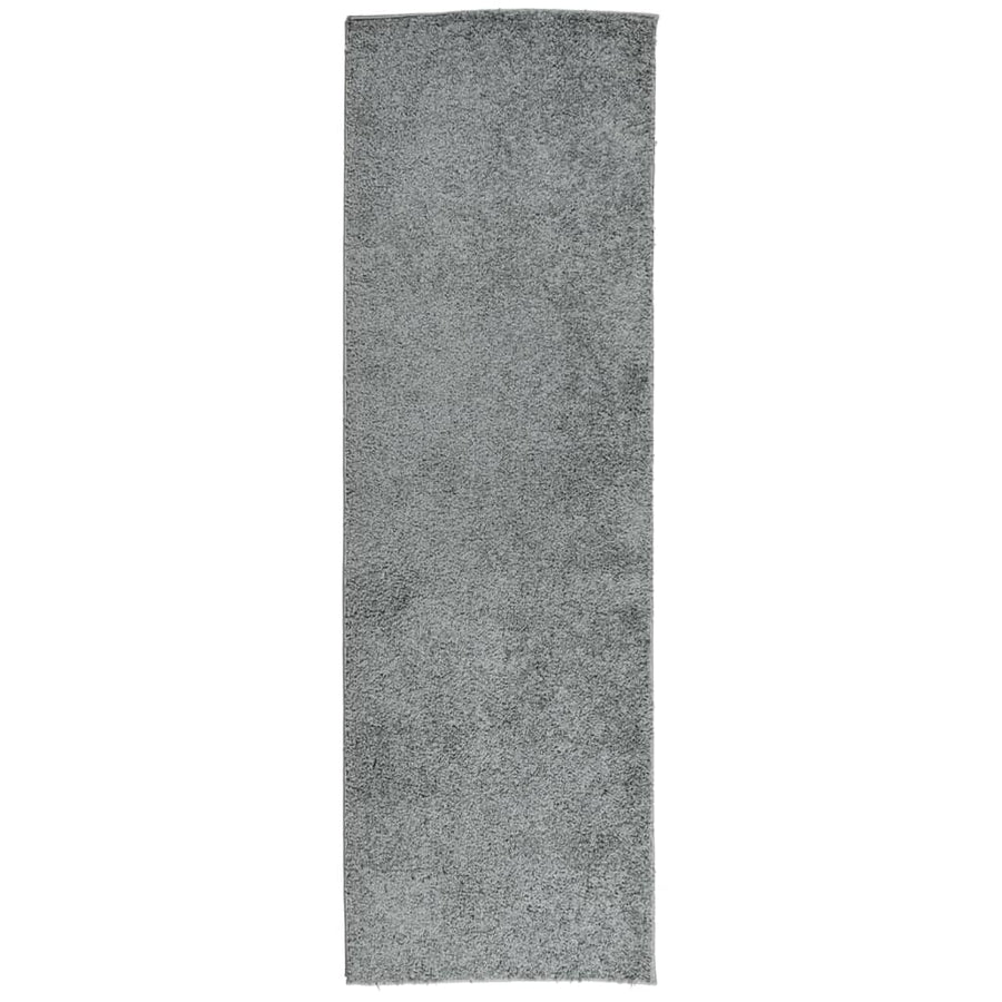 Vloerkleed shaggy hoogpolig modern 80x250 cm groen 80 x 250 cm