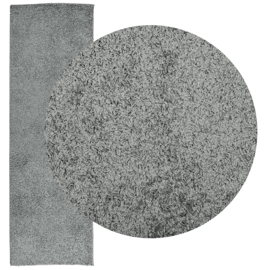 Vloerkleed shaggy hoogpolig modern 80x250 cm groen 80 x 250 cm