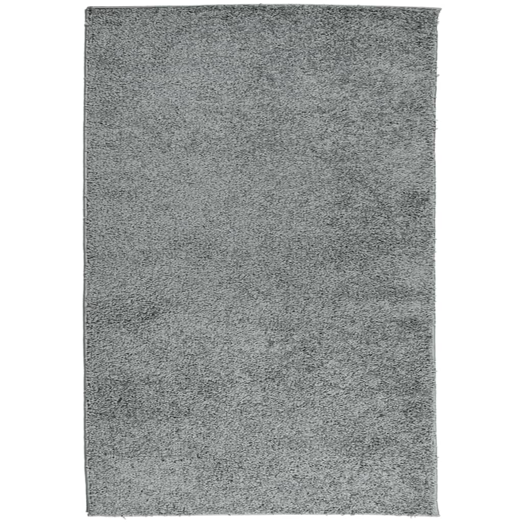Vloerkleed Shaggy Hoogpolig Modern 140X200 Cm Groen